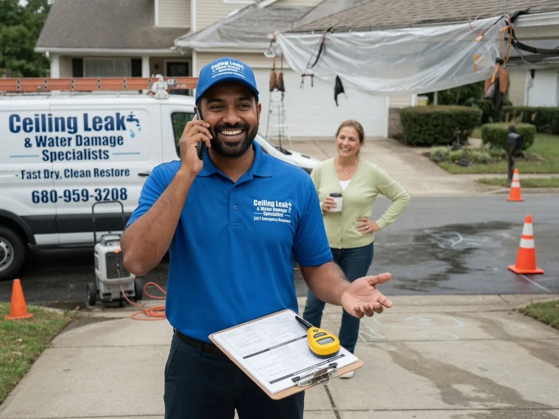 Ceiling Leak Cleanup Crab Orchard, TN FAQs